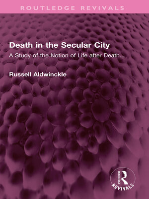 cover image of Death in the Secular City